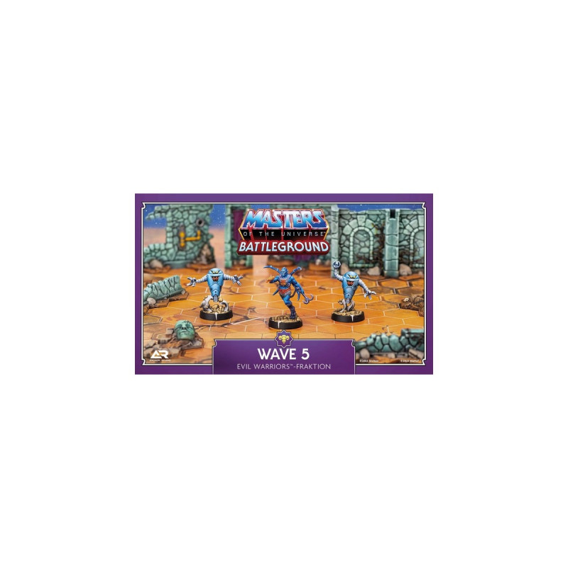 Asmodee Masters of the Universe: Battleground Wave 5 - Evil Warriors-Fraktion, Brettspiel(Erweiterung)