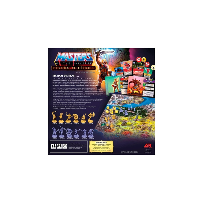 Asmodee Masters of the Universe - Fields of Eternia, Brettspiel