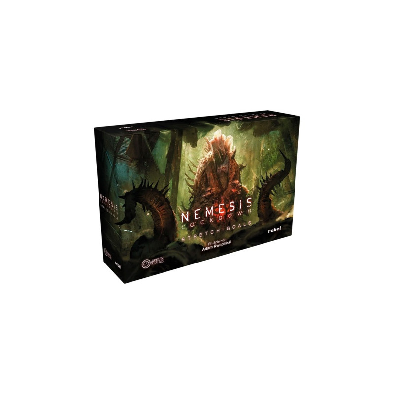 Asmodee Nemesis: Lockdown - Stretch-Goals, Brettspiel(Erweiterung)