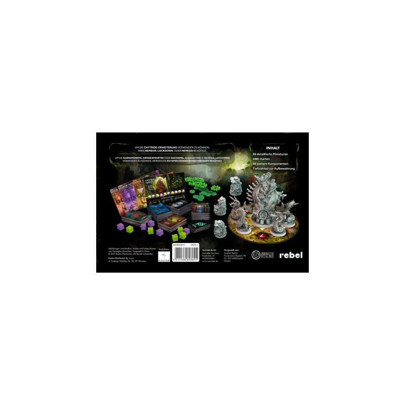 Asmodee Nemesis: Lockdown - Stretch-Goals, Brettspiel(Erweiterung)