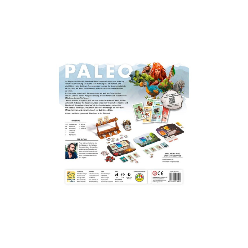 Asmodee Paleo, Brettspiel(Kennerspiel des Jahres 2021)