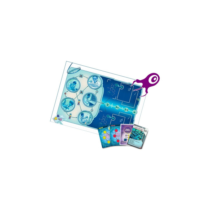 Asmodee Pandemic - Im Labor, Brettspiel(Erweiterung)