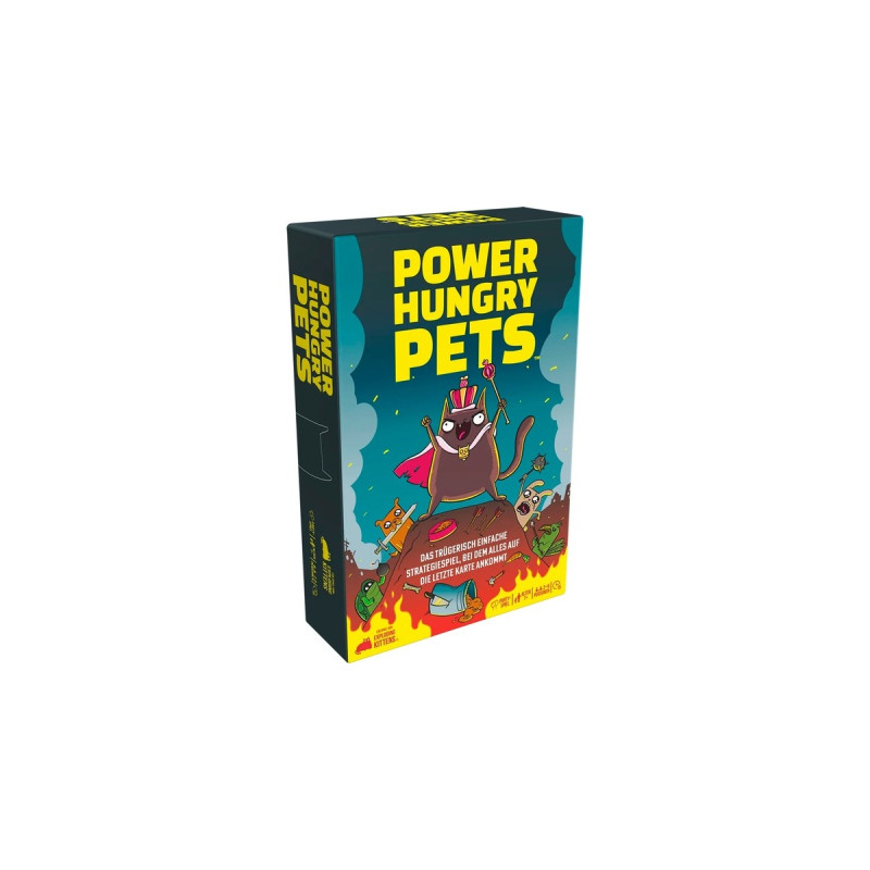 Asmodee Power Hungry Pets, Kartenspiel