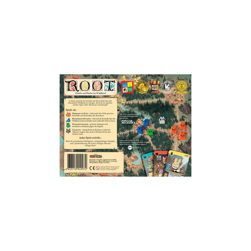 Asmodee Root, Brettspiel