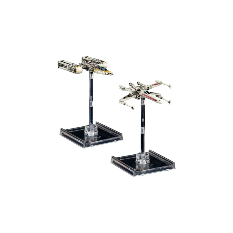 Asmodee Star Wars X-Wing 2. Edition - Rebellenallianz Staffel-Starterpack, Tabletop