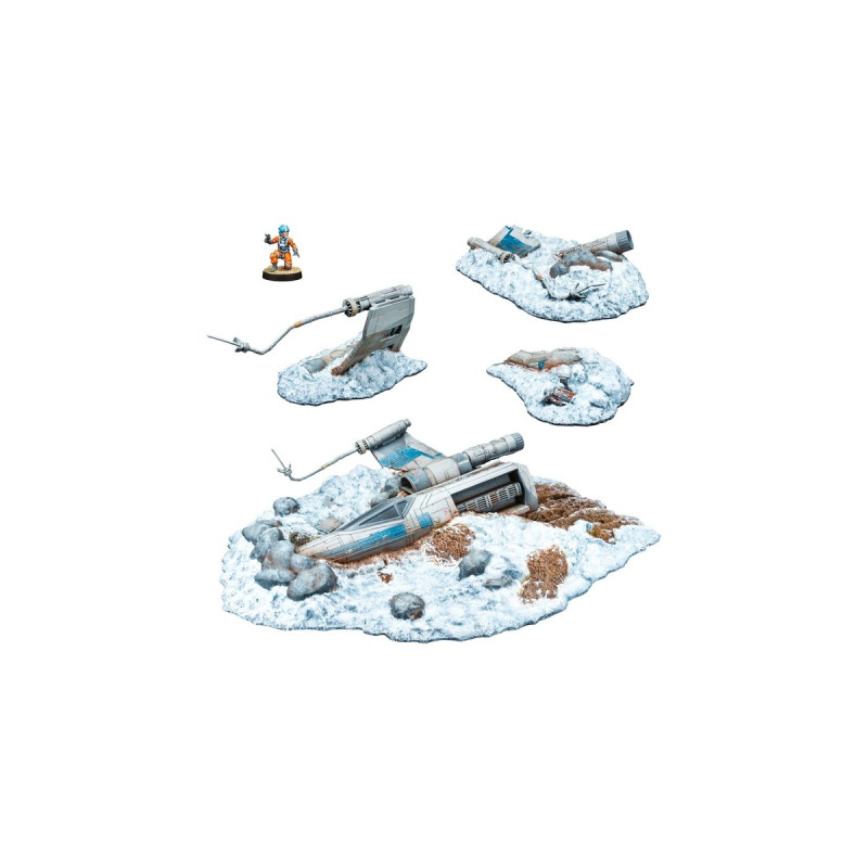 Asmodee Star Wars: Legion - Abgestürzter X-Flügler, Tabletop(Erweiterung)