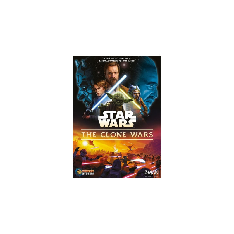Asmodee Star Wars: The Clone Wars, Brettspiel(Pandemic System)