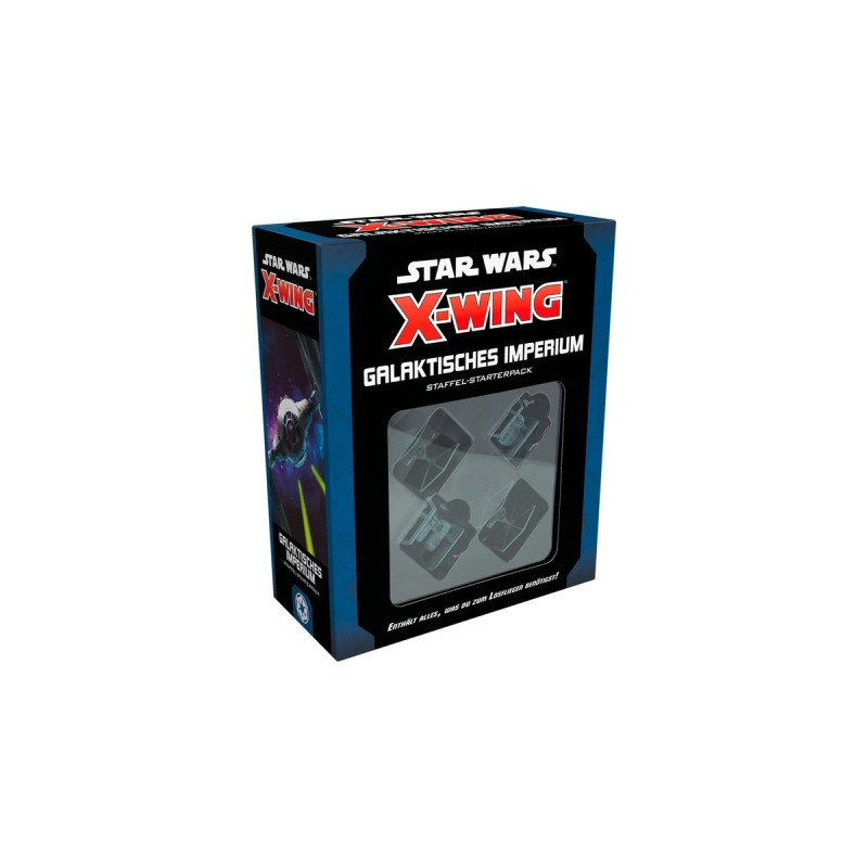 Asmodee Star Wars: X-Wing 2. Edition - Galaktisches Imperium Staffel-Starterpack, Tabletop
