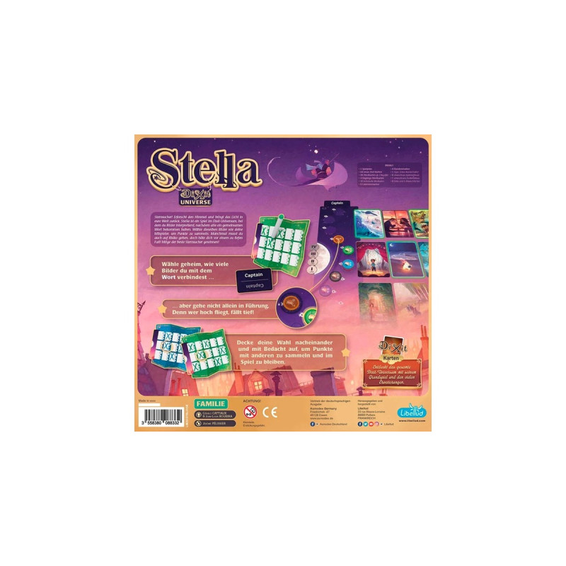 Asmodee Stella Dixit Universe, Kartenspiel
