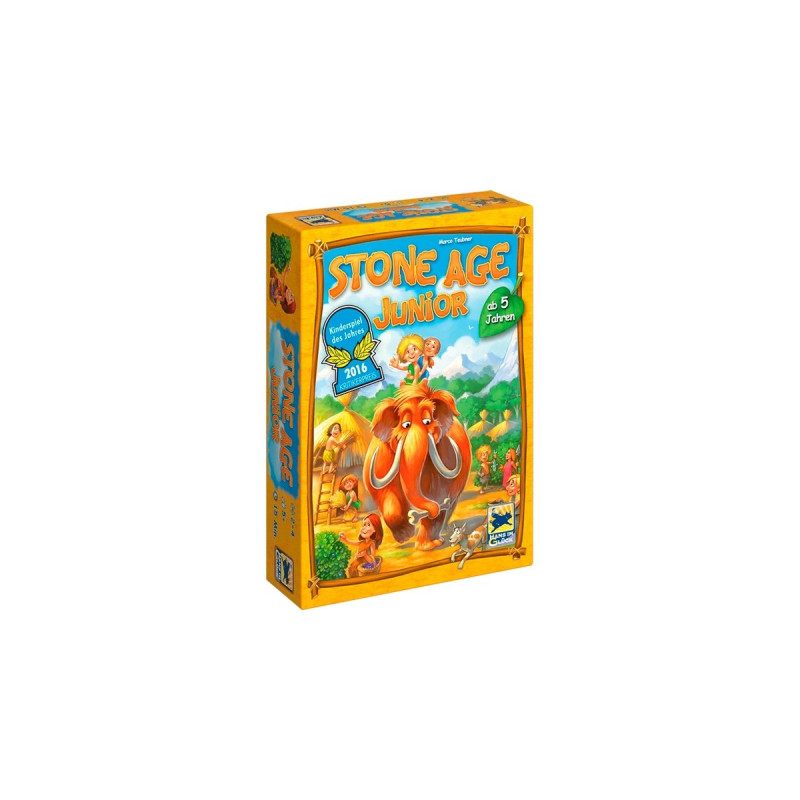 Asmodee Stone Age Junior, Brettspiel(Kinderspiel des Jahres 2016)