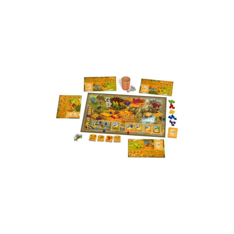 Asmodee Stone Age: Das Ziel ist dein Weg, Brettspiel