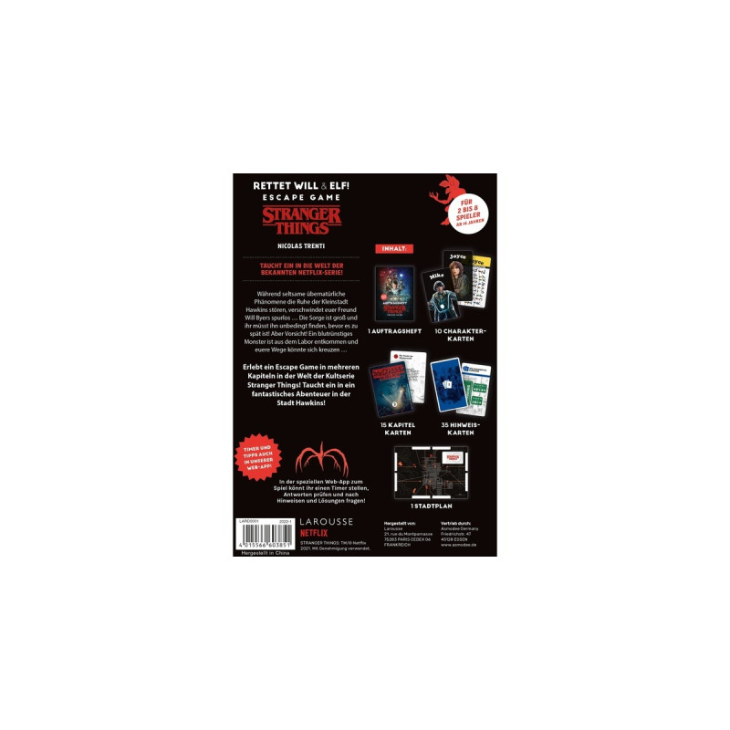 Asmodee Stranger Things: Rettet Will & Elf!, Brettspiel