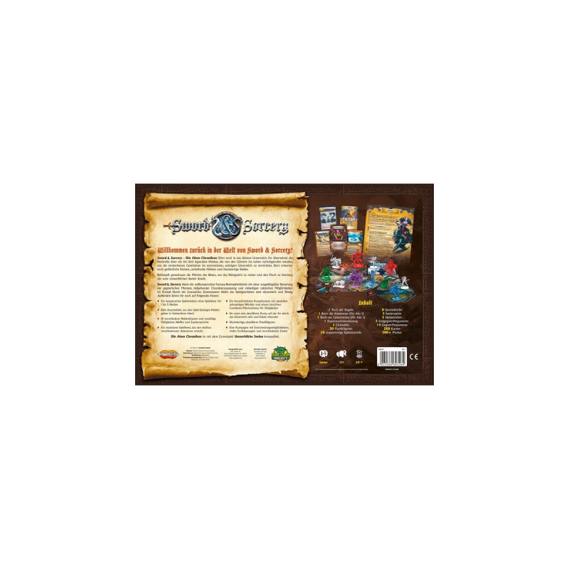 Asmodee Sword & Sorcery: Die Alten Chroniken, Brettspiel