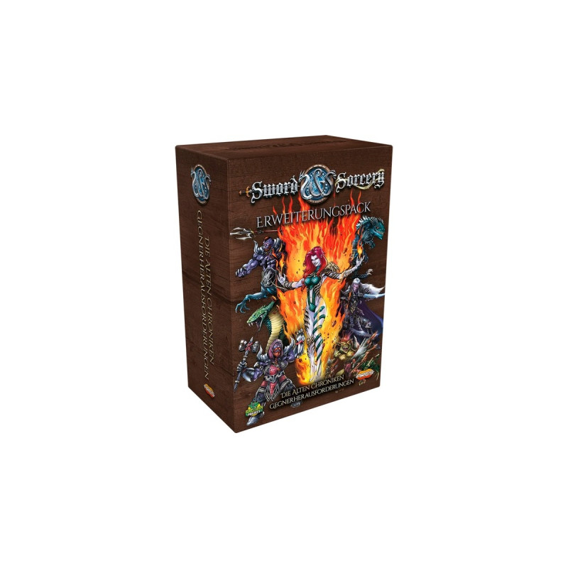 Asmodee Sword & Sorcery: Die Alten Chroniken - Gegnerherausforderungen, Brettspiel(Erweiterung)