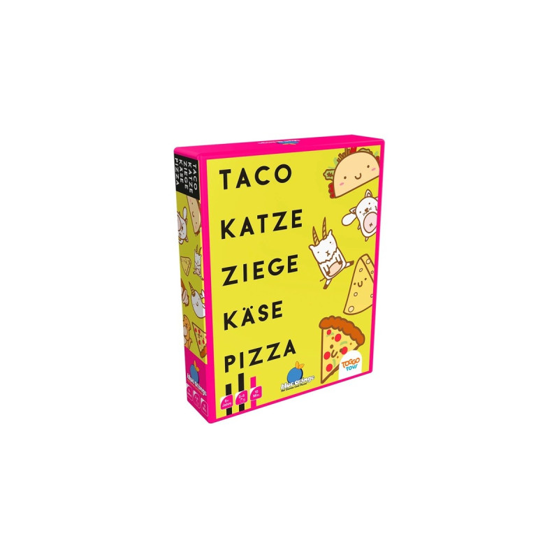 Asmodee Taco Katze Ziege Käse Pizza, Kartenspiel