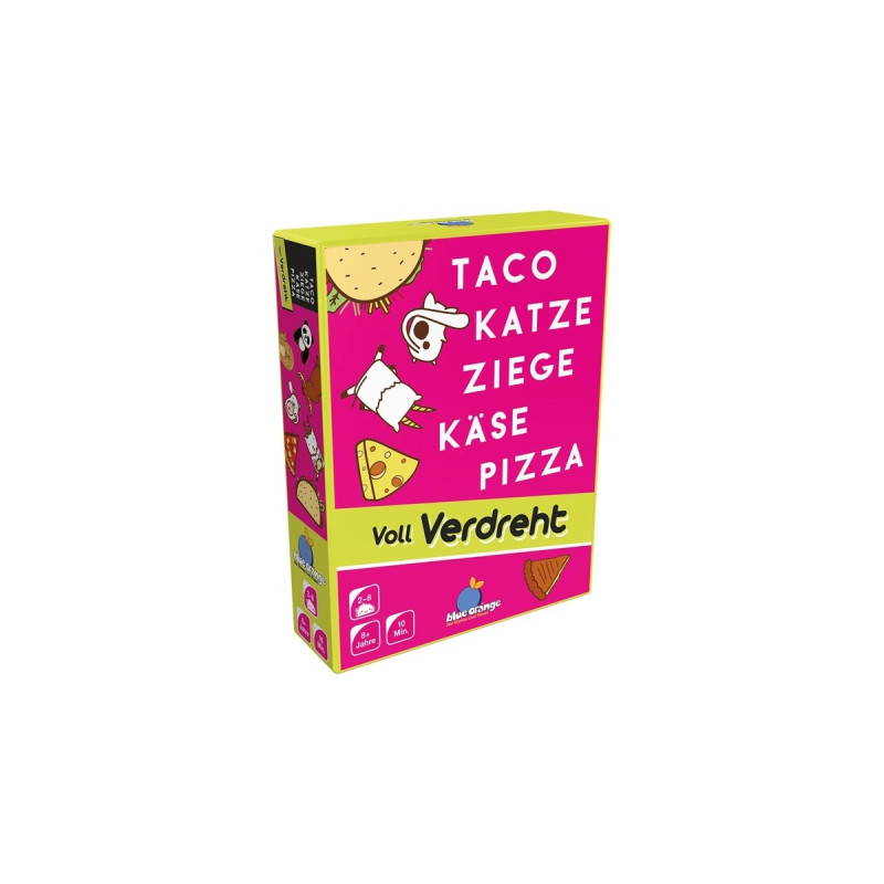 Asmodee Taco Katze Ziege Käse Pizza: Voll verdreht, Kartenspiel