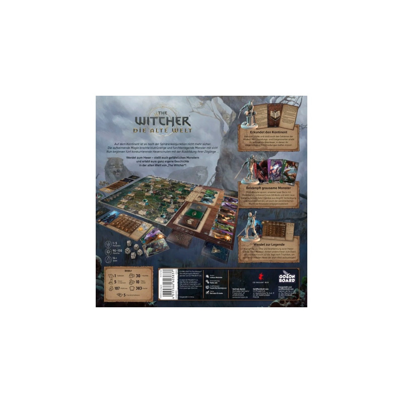 Asmodee The Witcher: Die alte Welt, Brettspiel