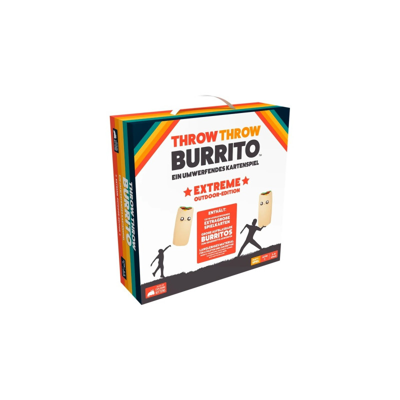 Asmodee Throw Throw Burrito: Extreme Outdoor-Edition, Partyspiel