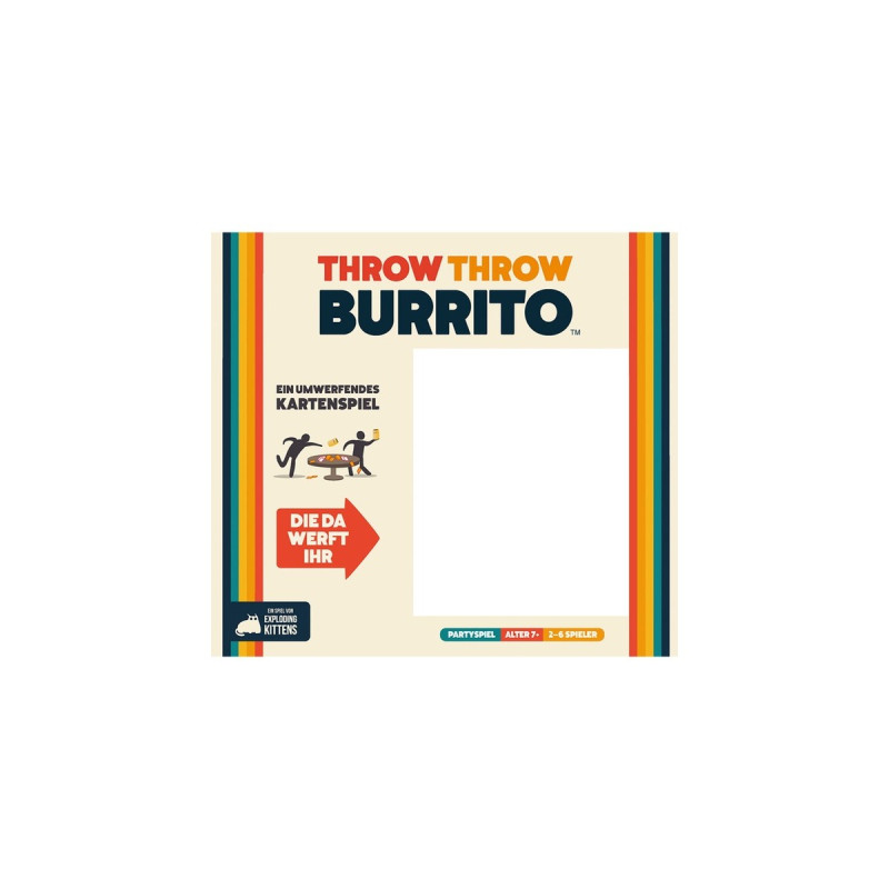 Asmodee Throw Throw Burrito, Kartenspiel
