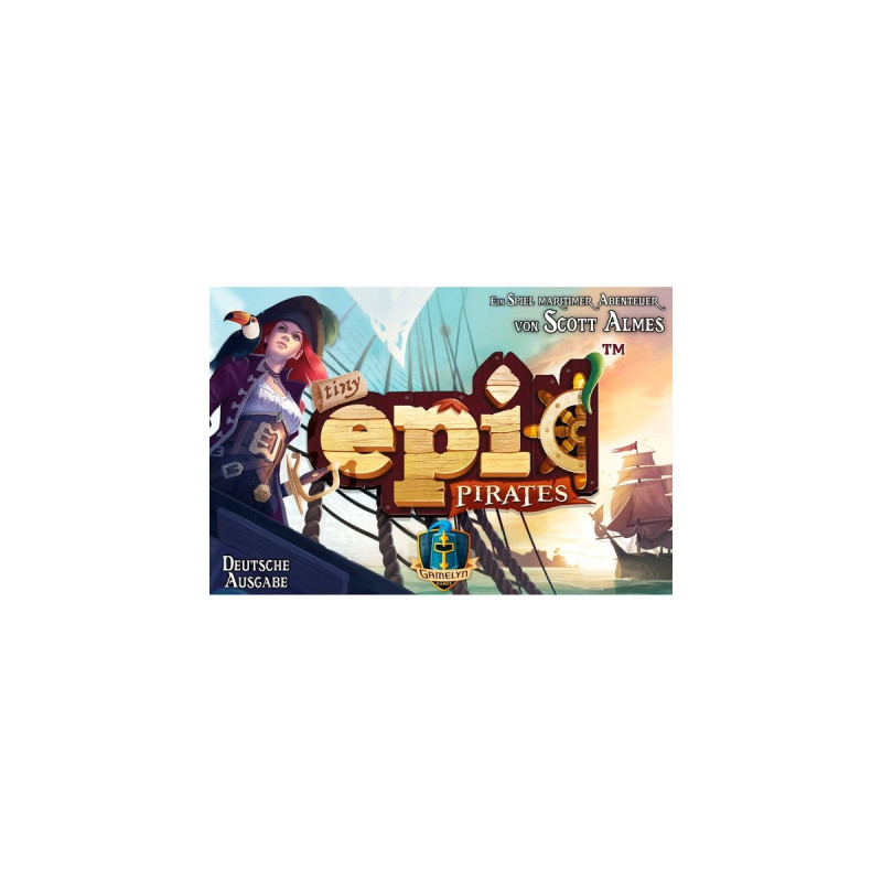 Asmodee Tiny Epic Pirates, Brettspiel