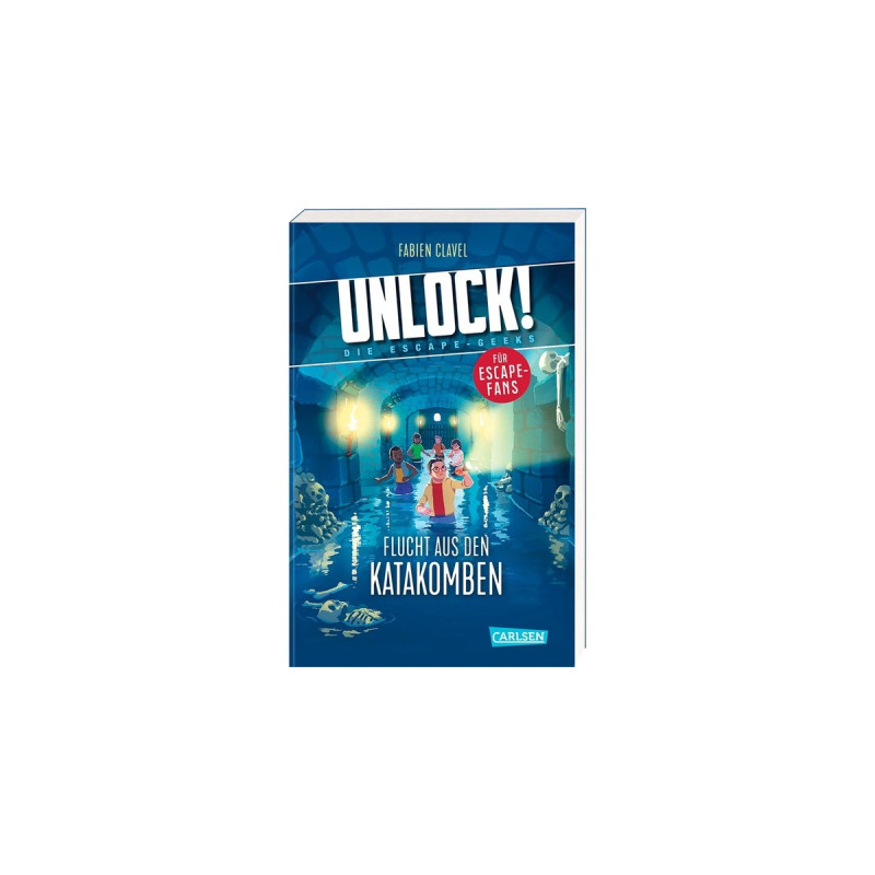 Asmodee Unlock! Flucht aus den Katakomben, Buch