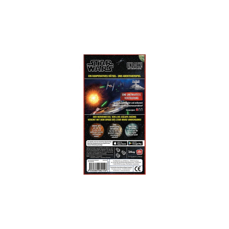 Asmodee Unlock! - Eine unerwartete Verzögerung, Partyspiel