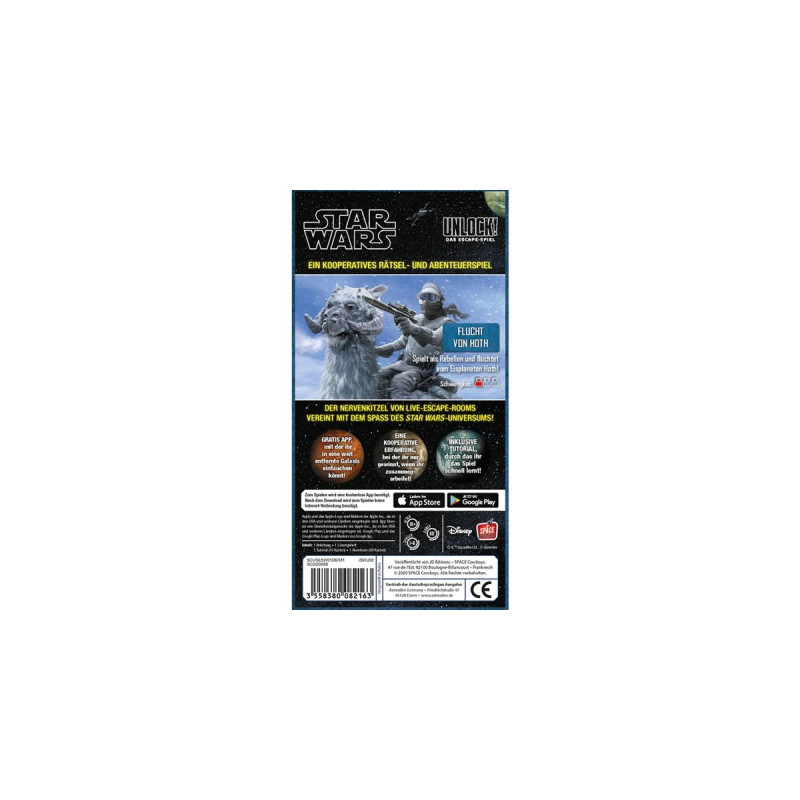 Asmodee Unlock! - Flucht von Hoth, Partyspiel
