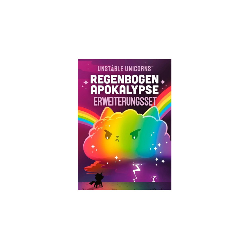Asmodee Unstable Unicorns - Regenbogen-Apokalypse Erweiterungsset, Kartenspiel(Erweiterung)