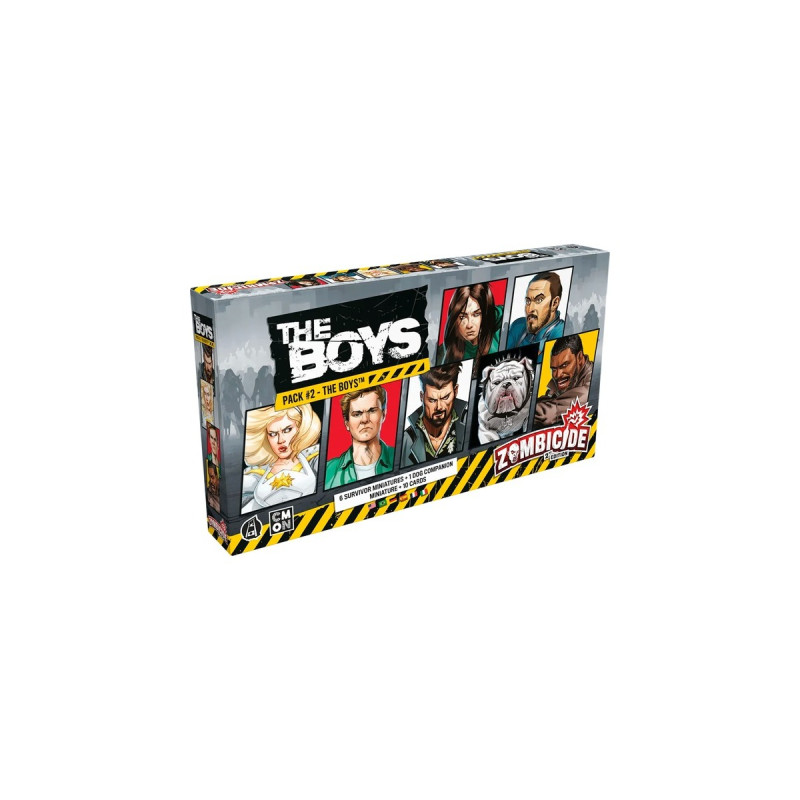 Asmodee Zombicide 2. Edition - The Boys Pack 2: The Boys, Brettspiel(Erweiterung)
