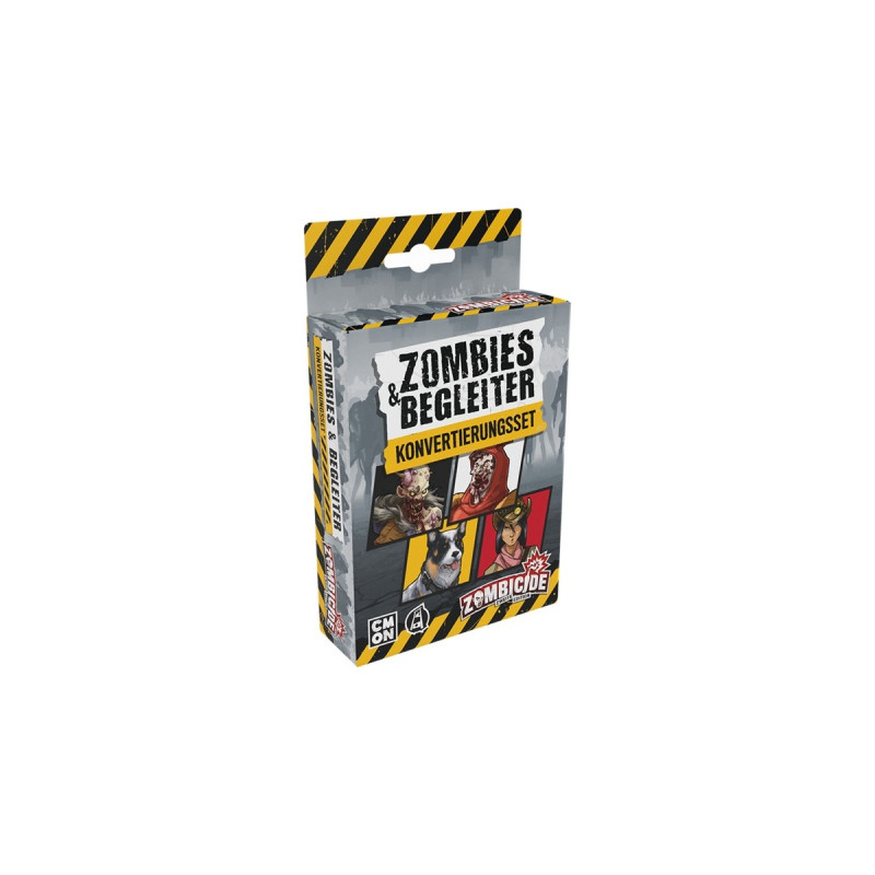 Asmodee Zombicide 2. Edition - Zombies & Begleiter, Brettspiel(Konvertierungsset)