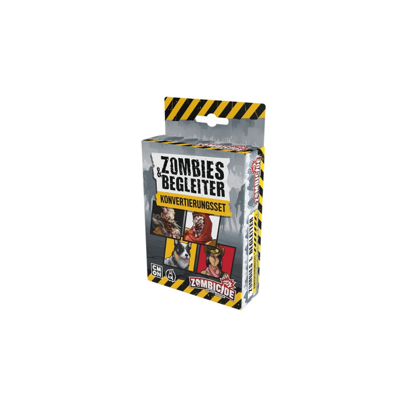 Asmodee Zombicide 2. Edition - Zombies & Begleiter, Brettspiel(Konvertierungsset)