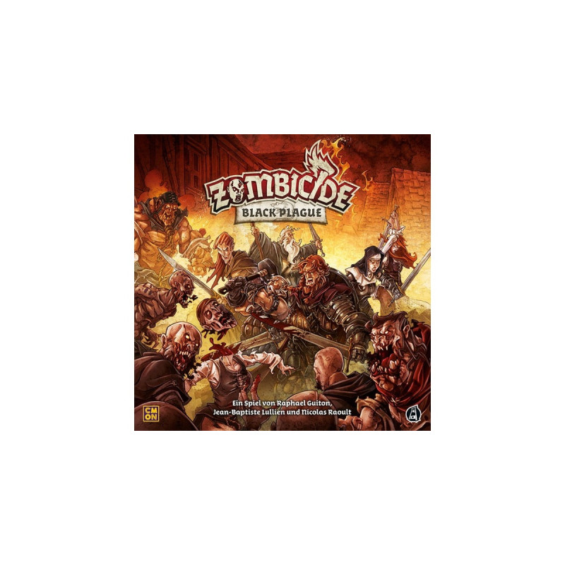 Asmodee Zombicide - Black Plague, Brettspiel