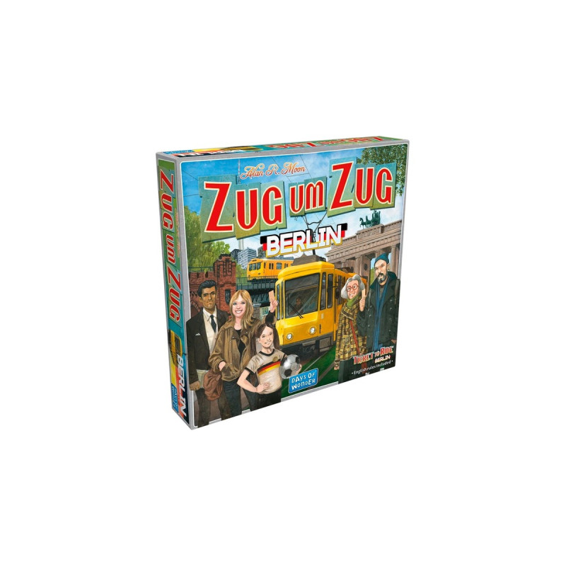 Asmodee Zug um Zug: Berlin, Brettspiel
