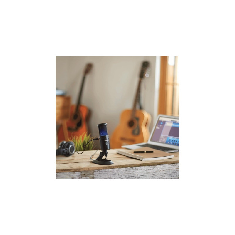 Audio-Technica AT2020USBX, Mikrofon(schwarz, USB-C, 3.5 mm Klinke, Outlet)