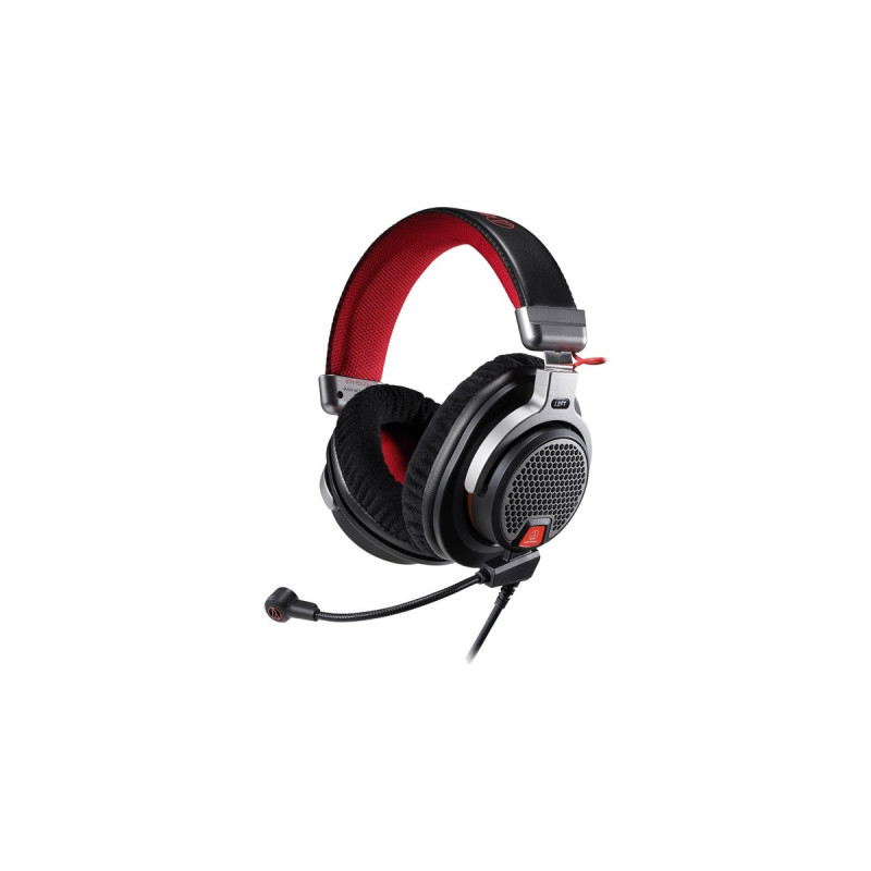 Audio-Technica ATH-PDG1a, Gaming-Headset(schwarz/rot, 3,5 mm Klinke, Outlet)