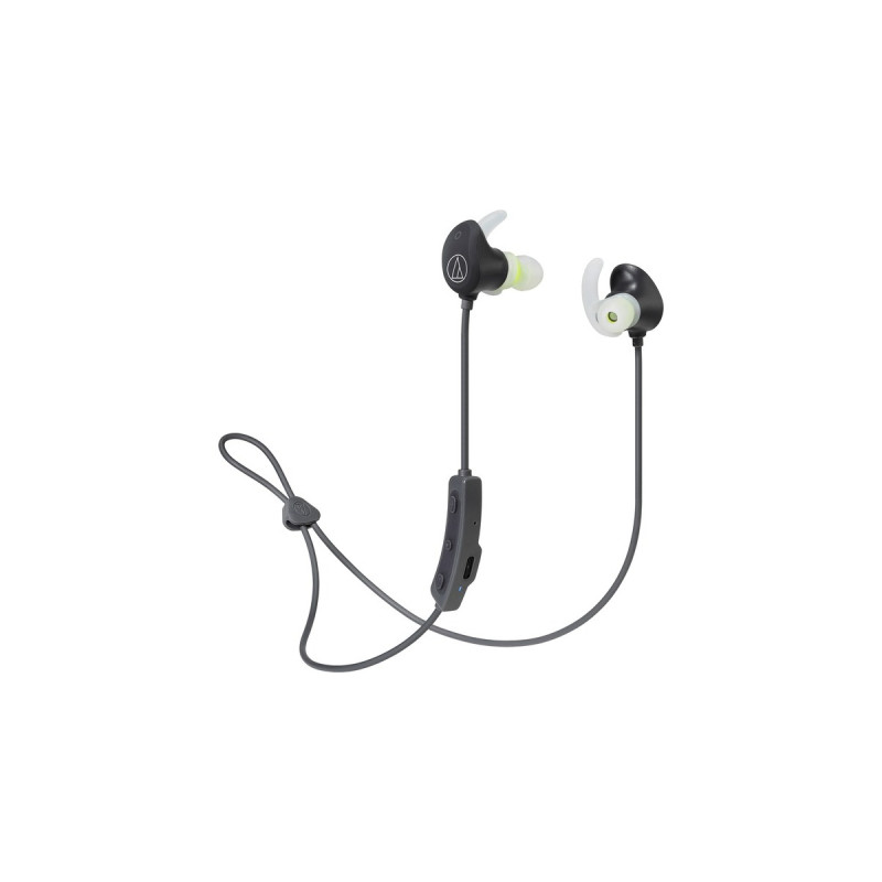 Audio-Technica ATH-SPORT60BT, Kopfhörer(schwarz, Bluetooth, USB-C)
