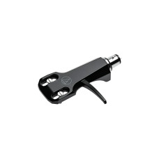 Audio-Technica AT-HS6 BK, Headshell(schwarz, Universelles ½"-Headshell für 4-Pin-Tonarme)