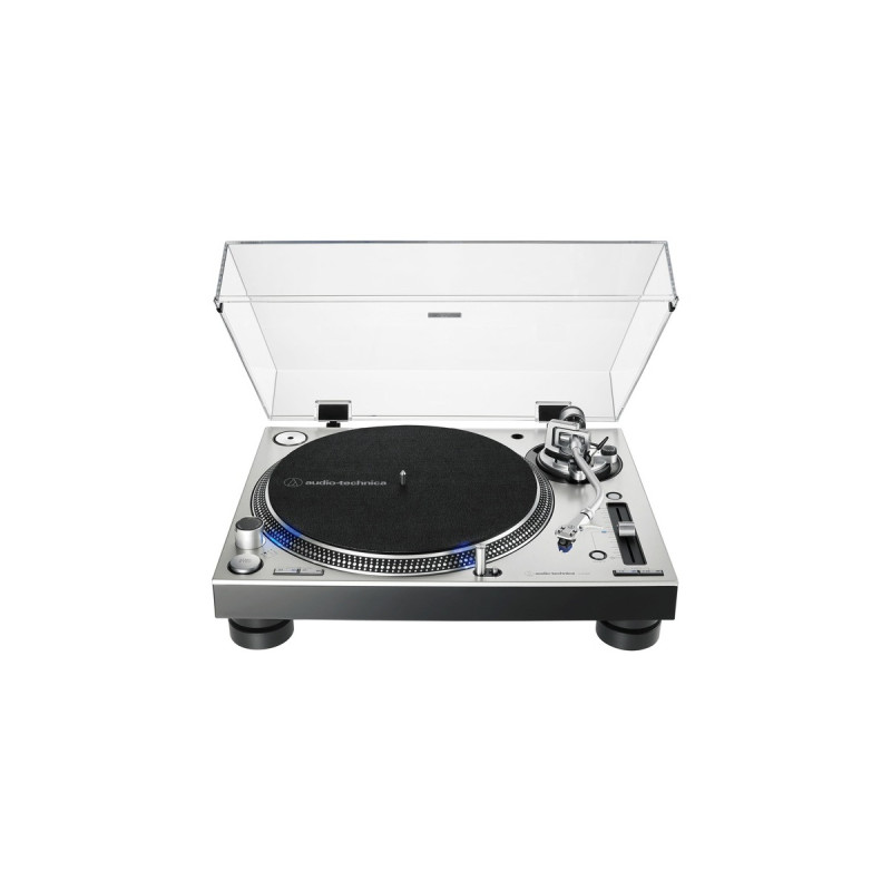 Audio-Technica AT-LP140X, Plattenspieler(silber)