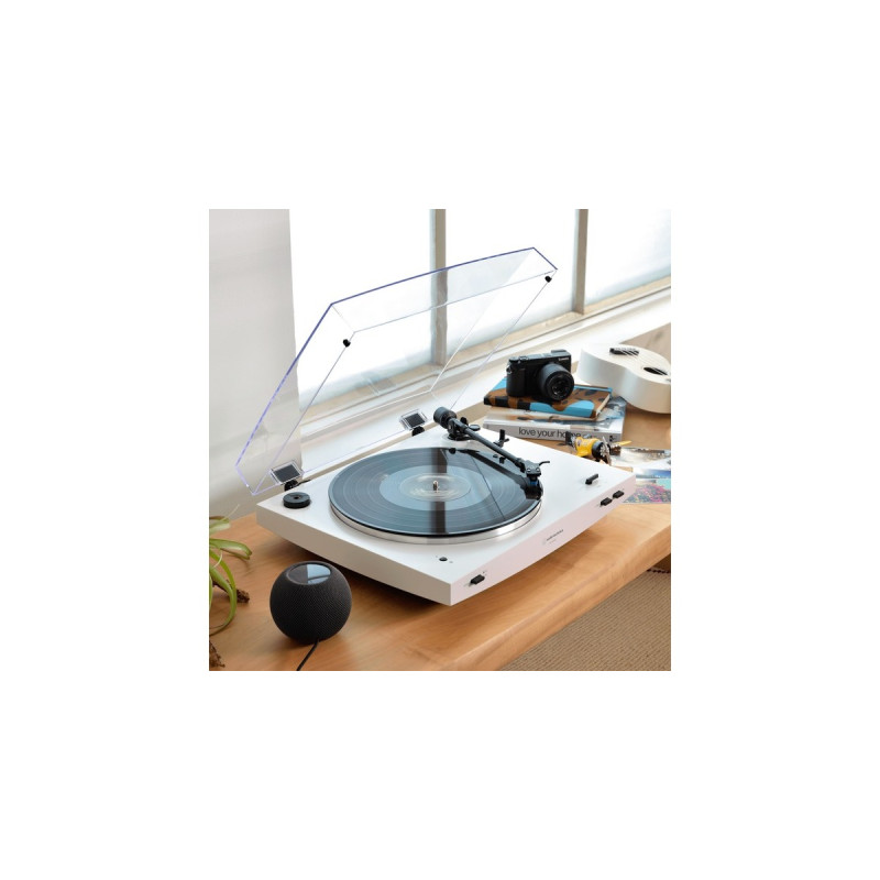 Audio-Technica AT-LP3XBT, Plattenspieler(weiß, Bluetooth)