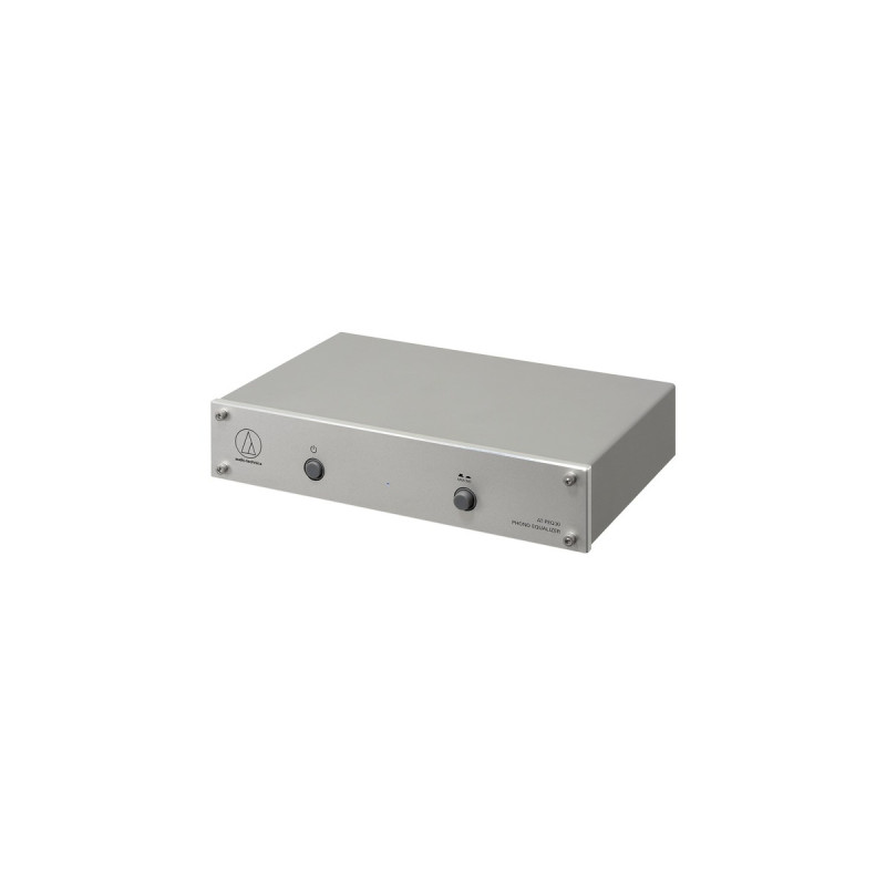 Audio-Technica AT-PEQ30 Phono Vorverstärker(silber, MM/MC)