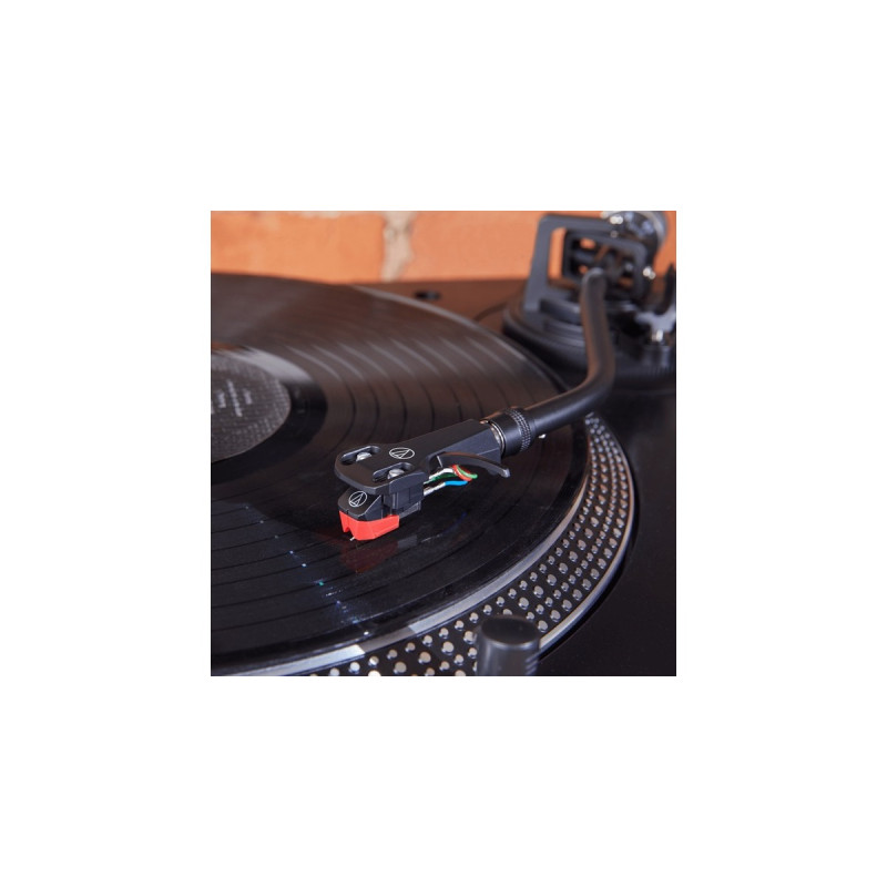 Audio-Technica AT-VM95ML, Tonabnehmer(schwarz/rot, MM-Tonabnehmer, 1/2 Zoll Befestigung)