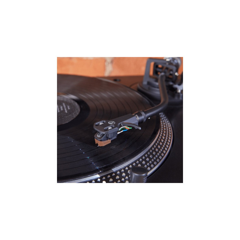 Audio-Technica AT-VM95SH, Tonabnehmer(schwarz/braun, MM-Tonabnehmer, 1/2 Zoll Befestigung)