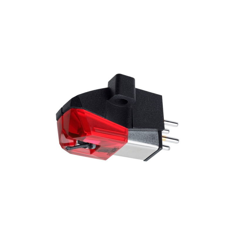 Audio-Technica AT-XP5, Tonabnehmer(schwarz/rot, DJ-MM-Tonabnehmer, 1/2 Zoll Befestigung)