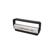 Audio-Technica Antistatische Schallplattenbürste AT6011a, Reinigungsbürste(schwarz/silber)
