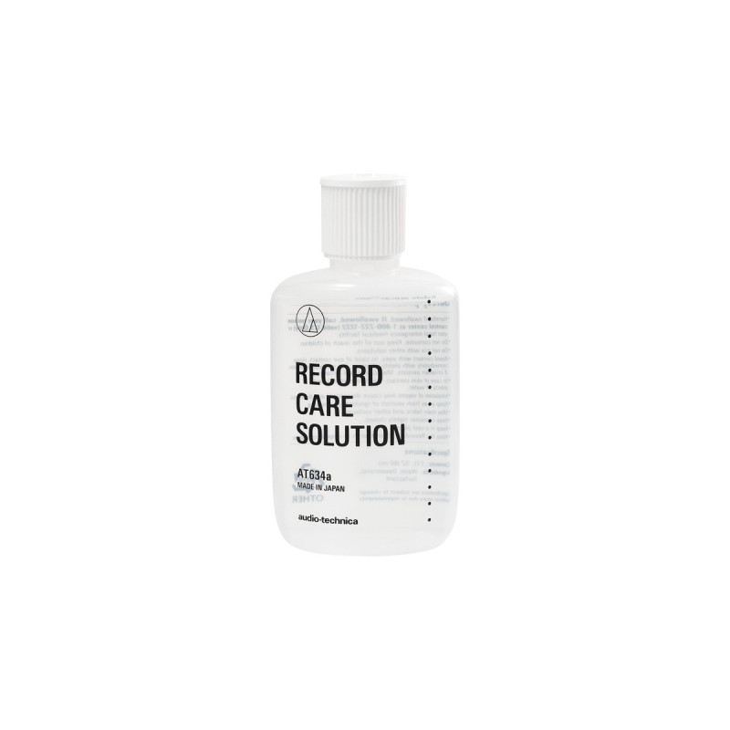 Audio-Technica Schallplatten-Reinigungslösung AT634a, Reinigungsmittel(60ml)