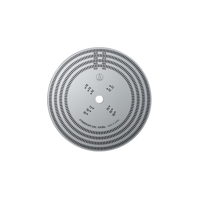 Audio-Technica Stroboskop-Scheibe AT6180a, Messgerät
