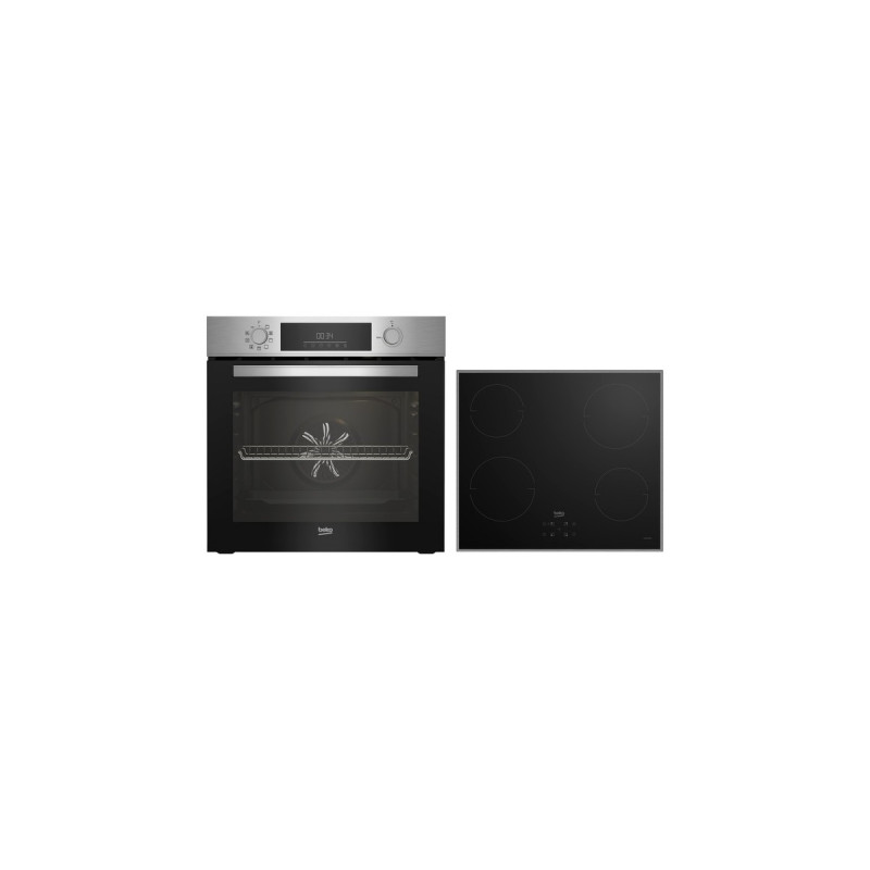 BEKO BBSE1134T0XFP, Backofen-Set(edelstahl, 60 cm)