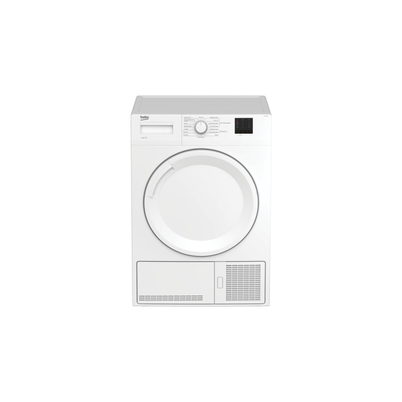 BEKO DCU 8230 N, Kondensationstrockner(weiß)