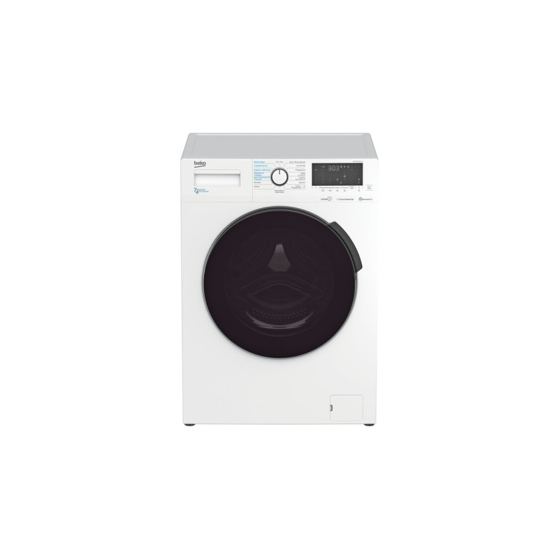 BEKO WDW75141Steam1, Waschtrockner(weiß/schwarz, Outlet)