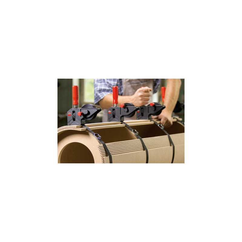 BESSEY Bandspanner BAN700(schwarz/rot, 7 Meter)